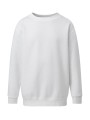 SG CLOTHING Crew Neck Sweatshirt Kids  SNOWWHITE personnalisable