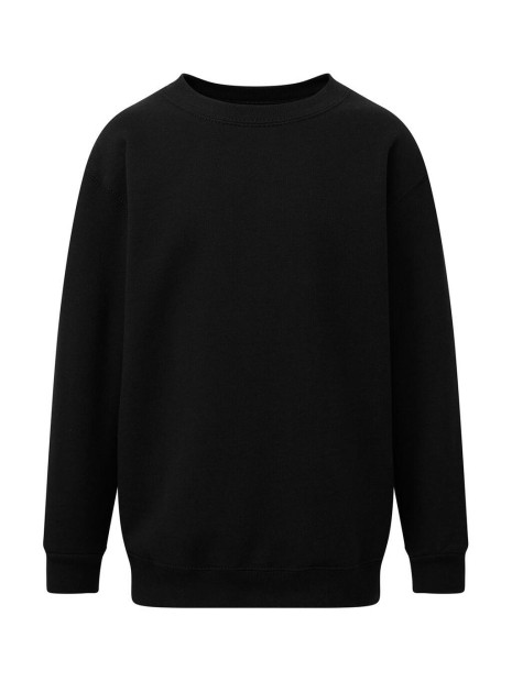 SG CLOTHING Crew Neck Sweatshirt Kids  noir dark personnalisable