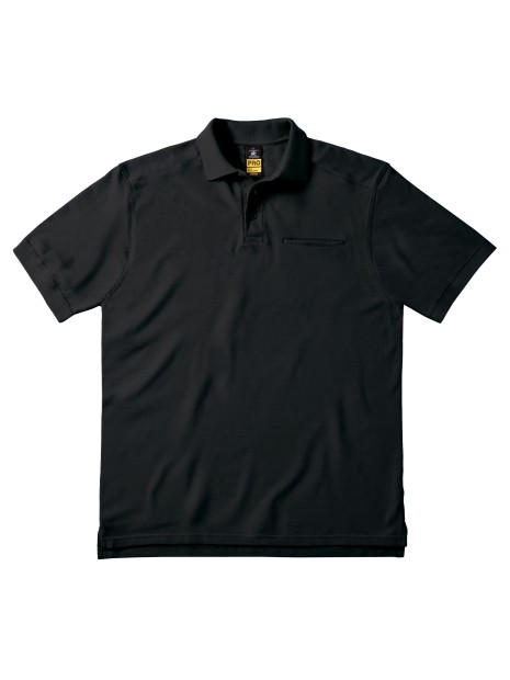 B&C PRO POLO SKILL PRO noir personnalisable