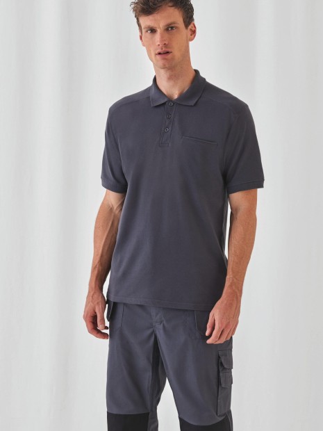 Polos à personnaliser B&C PRO POLO SKILL PRO 