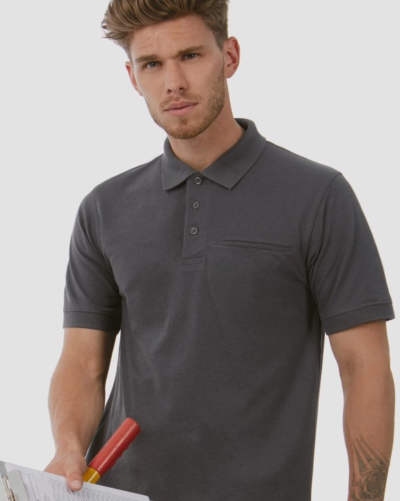 Poloshirt B&C PRO Energy Pro Polo Shirt voor bedrukking &amp; borduring