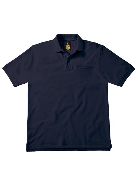 B&C PRO POLO ENERGY PRO bleu marine personnalisable