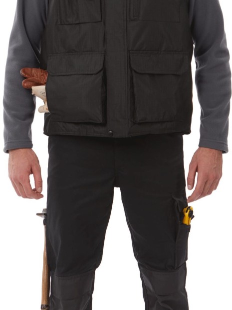 Vestes à personnaliser B&C PRO BODYWARMER EXPERT PRO 