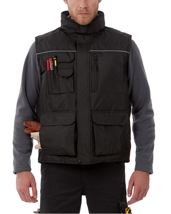 Veste personnalisable B&C PRO BODYWARMER EXPERT PRO