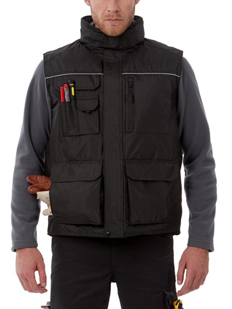 Vestes à personnaliser B&C PRO BODYWARMER EXPERT PRO 