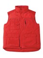 B&C PRO BODYWARMER EXPERT PRO rouge personnalisable