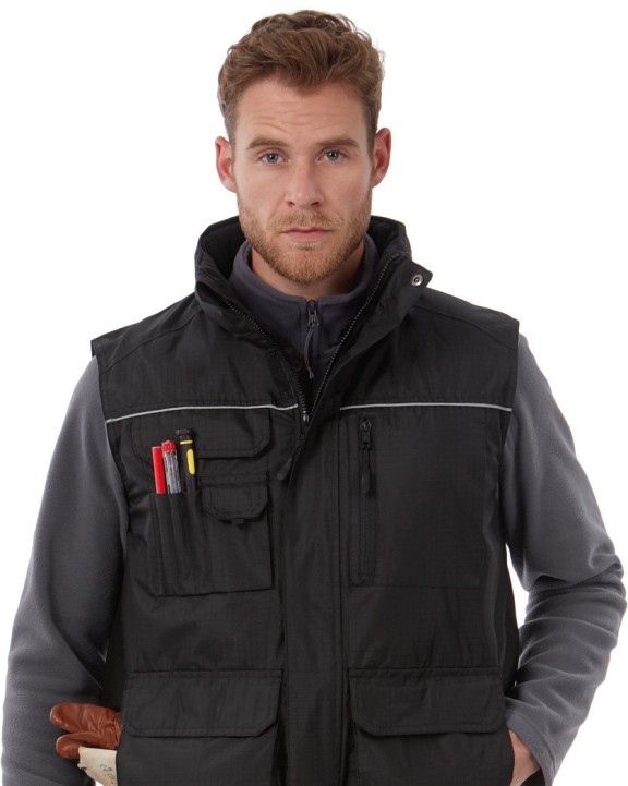 Veste personnalisable B&C PRO BODYWARMER EXPERT PRO