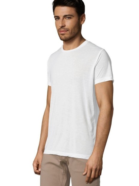 T-Shirts à personnaliser SOL'S Sublima blanc