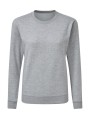 SG CLOTHING Crew Neck Sweatshirt Women light oxford personnalisable