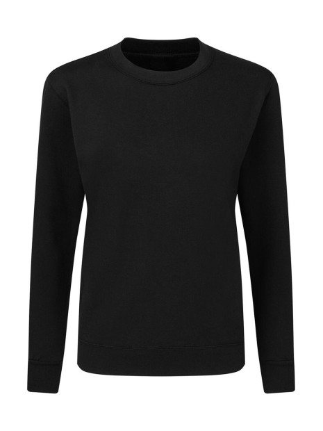 SG CLOTHING Crew Neck Sweatshirt Women noir dark personnalisable