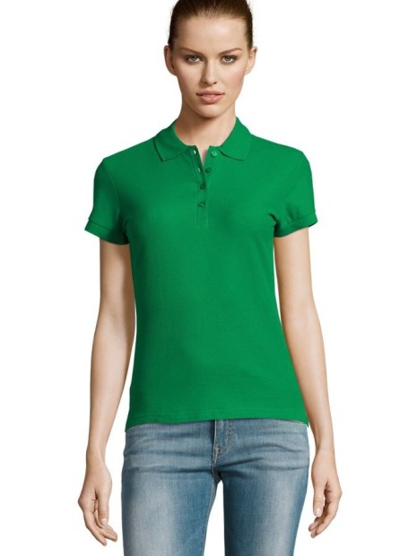 Polos à personnaliser SOL'S Passion vert prairie