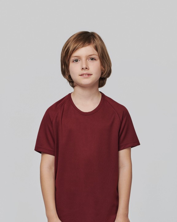 PROACT Kinder Basic Sport Funktionsshirt Kurzarm T-Shirt personalisierbar