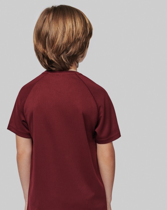 PROACT Kinder Basic Sport Funktionsshirt Kurzarm T-Shirt personalisierbar