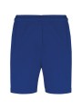 PROACT Short de sport enfant bleu royal fonce personnalisable