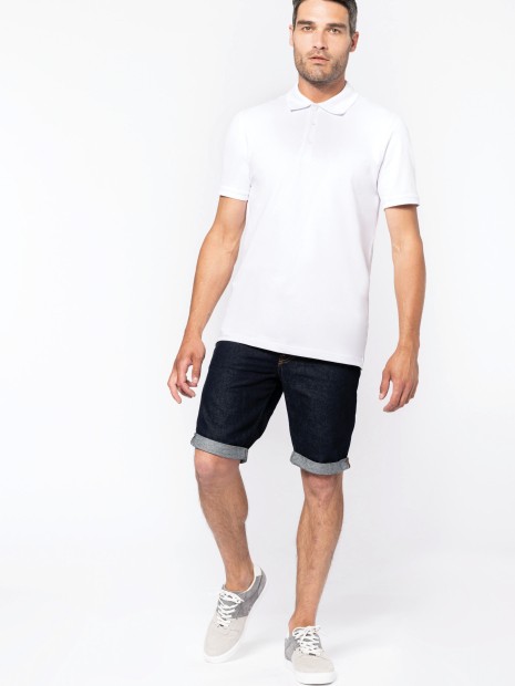 Polos à personnaliser KARIBAN Polo piqué manches courtes homme 