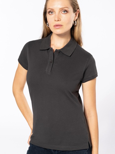 Polos à personnaliser KARIBAN Polo piqué manches courtes femme 