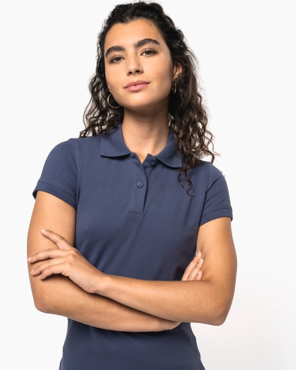 Polo personnalisable KARIBAN Polo piqué manches courtes femme