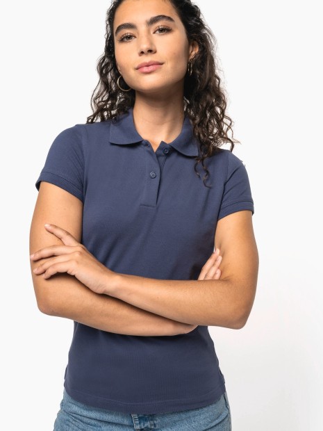 Polos à personnaliser KARIBAN Polo piqué manches courtes femme 