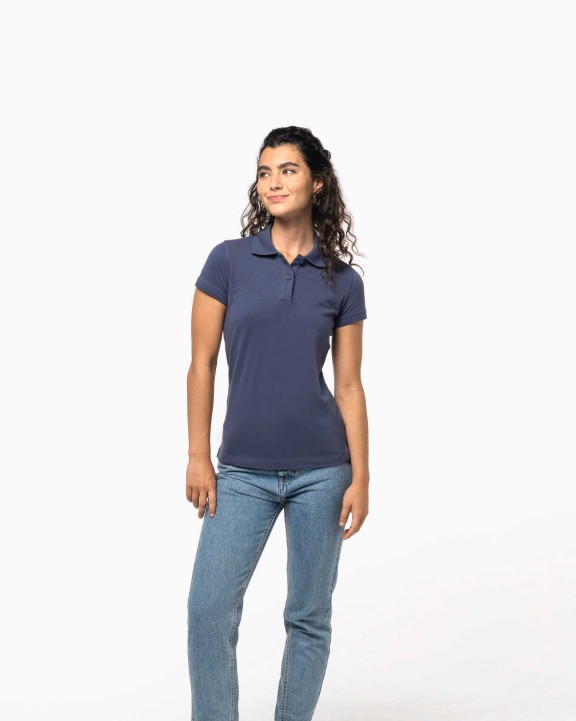 Polo personnalisable KARIBAN Polo piqué manches courtes femme