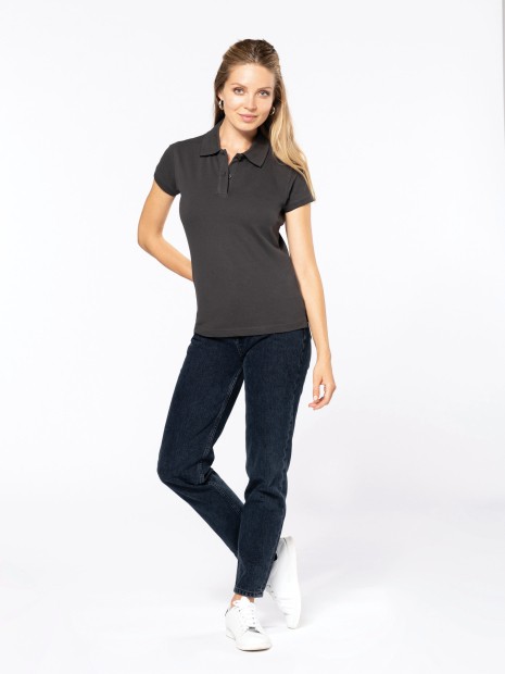 Polos à personnaliser KARIBAN Polo piqué manches courtes femme 