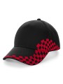 BEECHFIELD Casquette Grand Prix noir/rouge classique personnalisable