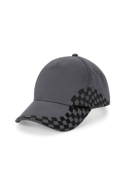 BEECHFIELD Casquette Grand Prix gris graphite personnalisable