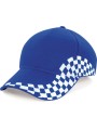 BEECHFIELD Casquette Grand Prix bleu royal brillant/blanc personnalisable