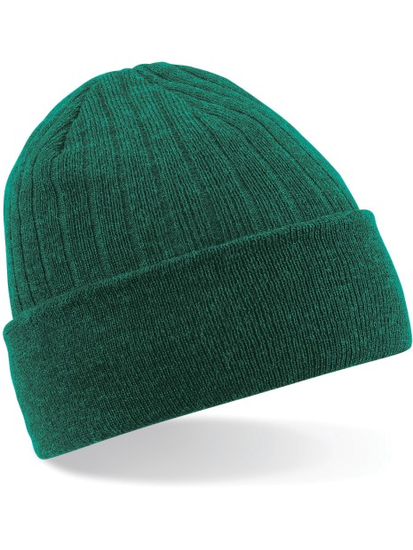 BEECHFIELD Bonnet Thinsulate™ vert bouteille personnalisable