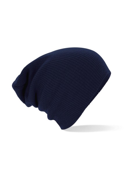 BEECHFIELD SLOUCH BEANIE french marine personnalisable