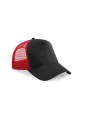 BEECHFIELD Casquette américaine noir/rouge classique personnalisable