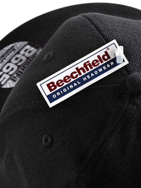 Casquettes à personnaliser BEECHFIELD RAPPER CAP noir