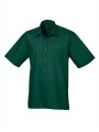 PREMIER Chemise Popeline Bottlegreen personnalisable