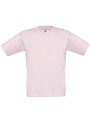 B&C T-shirt enfant EXACT190 rose sixties personnalisable