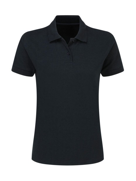 SG CLOTHING Poly Cotton Polo Women bleu marine personnalisable