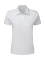 SG CLOTHING Poly Cotton Polo Women blanc personnalisable
