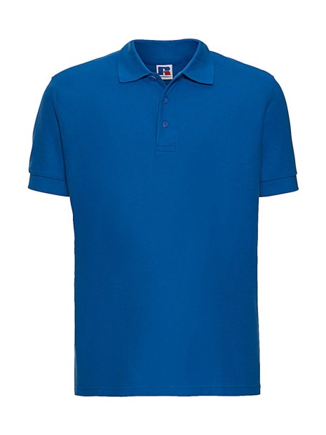 RUSSELL Polo homme Ultimate bleu azur personnalisable