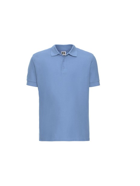 RUSSELL Polo homme Ultimate ciel personnalisable