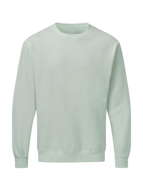 SG CLOTHING Crew Neck Sweatshirt Men mercury grey personnalisable
