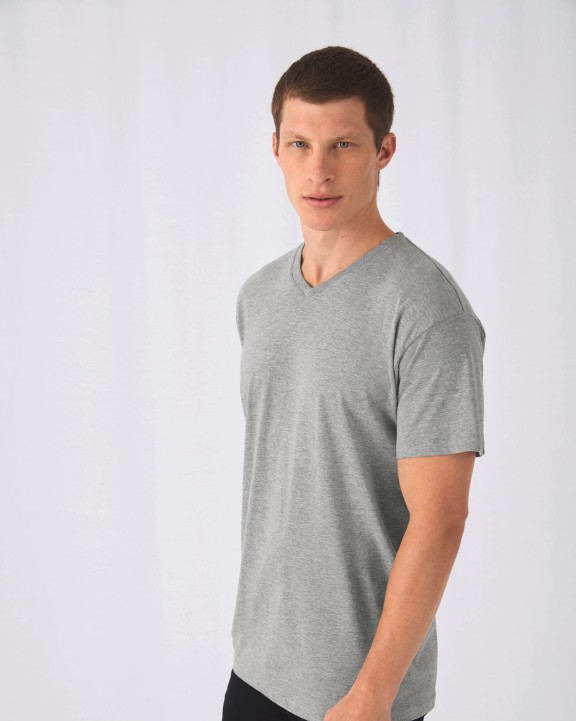 T-shirt B&C Exact V-neck T-shirt voor bedrukking &amp; borduring