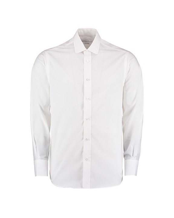 Hemd KUSTOM KIT Tailored Fit Business Shirt voor bedrukking &amp; borduring
