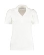 Polo personnalisable KUSTOM KIT Women's Regular Fit Comfortec® V Neck Polo
