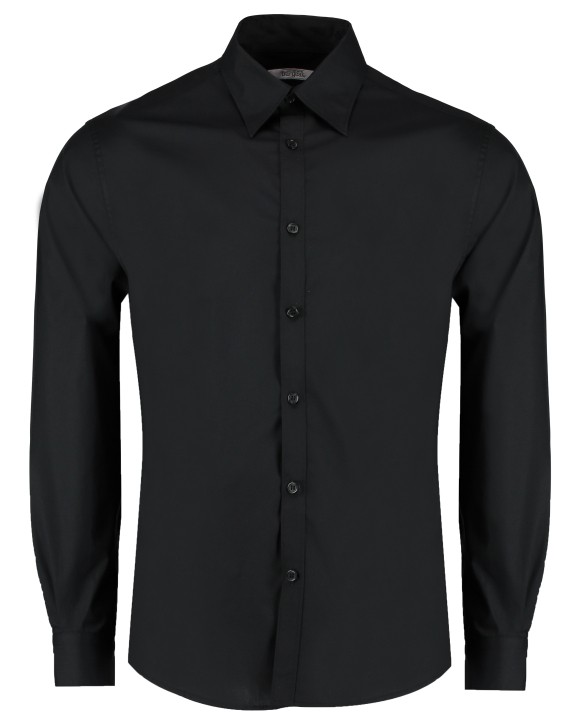 Hemd KUSTOM KIT Tailored Fit Shirt voor bedrukking &amp; borduring