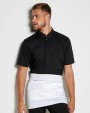 Chemise personnalisable KUSTOM KIT Tailored Fit Mandarin Collar Shirt SSL