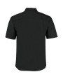 Chemise personnalisable KUSTOM KIT Tailored Fit Mandarin Collar Shirt SSL