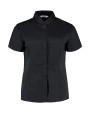 Chemise personnalisable KUSTOM KIT Women's Tailored Fit Mandarin Collar SSL
