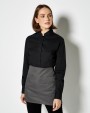 KUSTOM KIT Women's Tailored Fit Mandarin Collar Shirt Hemd personalisierbar
