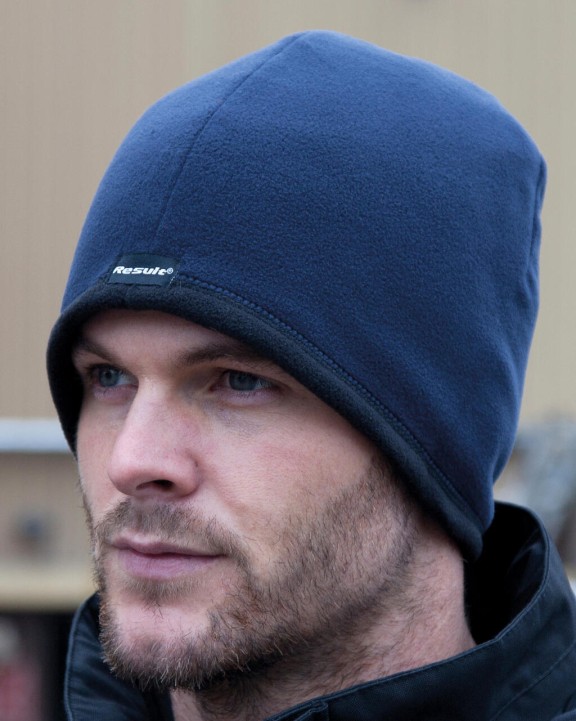 RESULT Performance Micro Reversible Bob Hat Mütze, Schal & Handschuh personalisierbar