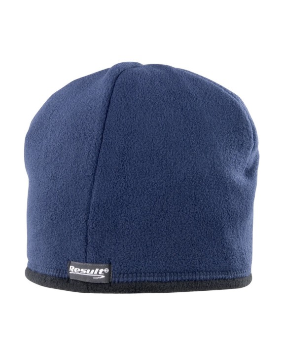 RESULT Performance Micro Reversible Bob Hat Mütze, Schal & Handschuh personalisierbar