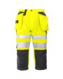 Pantalon personnalisable PROJOB 6510 PANTACOURT POLYCOTON - EN ISO 20471 CLASSE 2