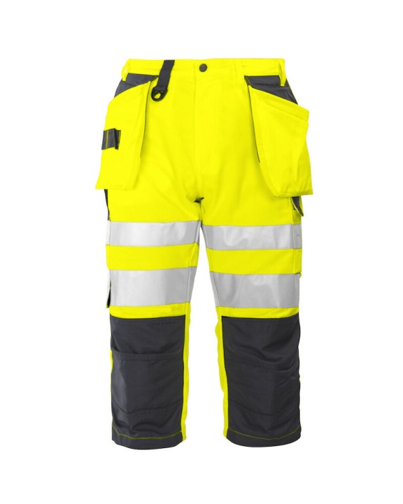 Pantalon personnalisable PROJOB 6510 PANTACOURT POLYCOTON - EN ISO 20471 CLASSE 2